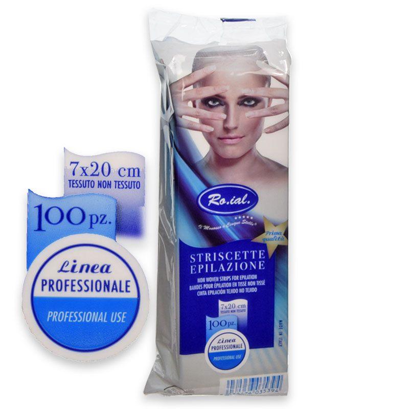 STRISCE PRETAGLIATE EPILAZIONE 100PZ RO.IAL.