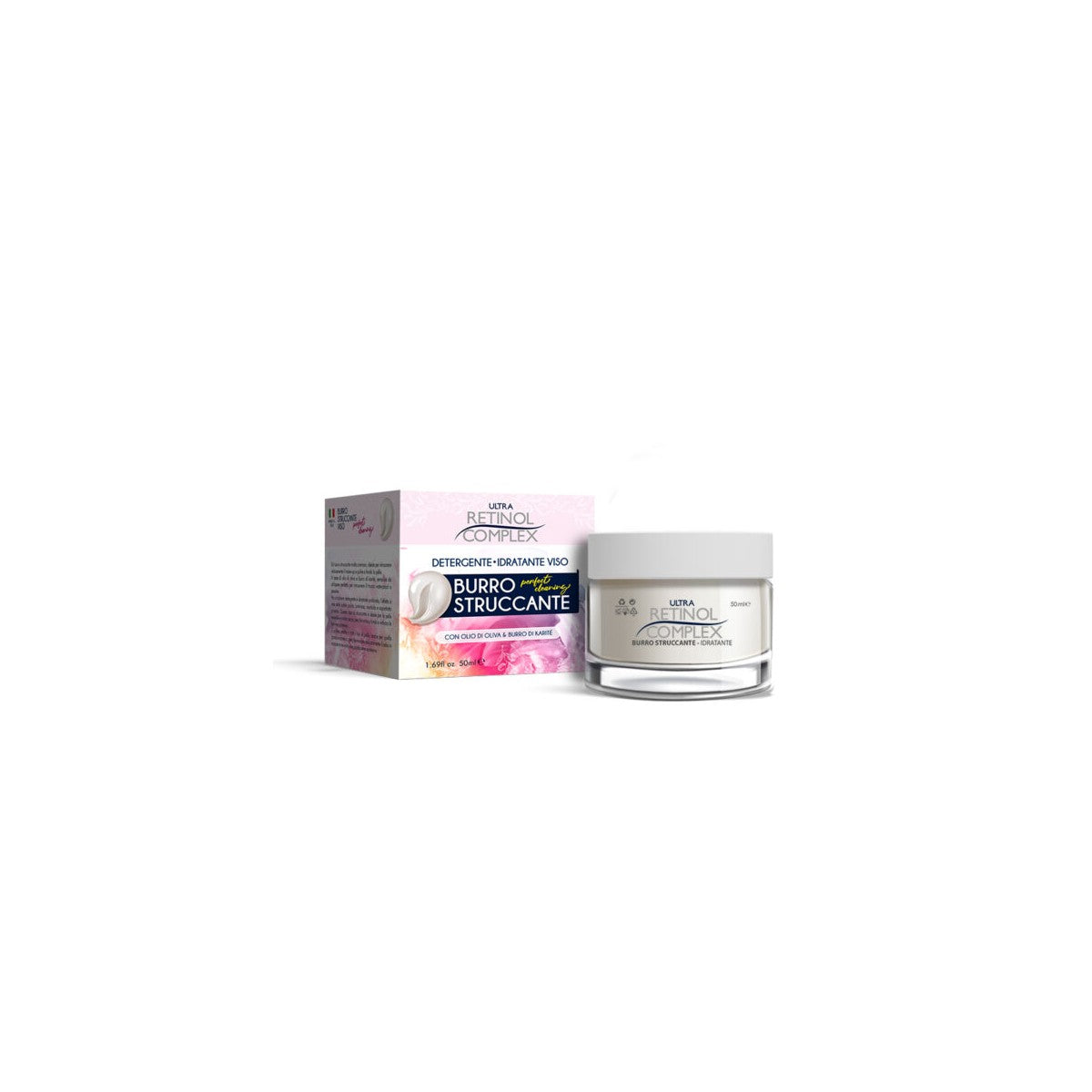 RETINOL COMPLEX BURRO STRUCCANTE DETERGENTE IDRATANTE VISO 50ml