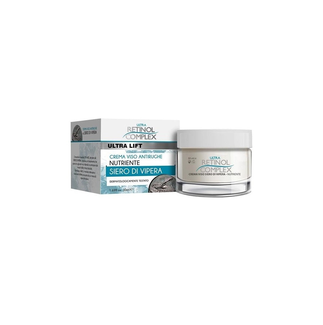 RETINOL COMPLEX ULTRA LIFT CREMA VISO ANTIRUGHE SIERO DI VIPERA 50ml