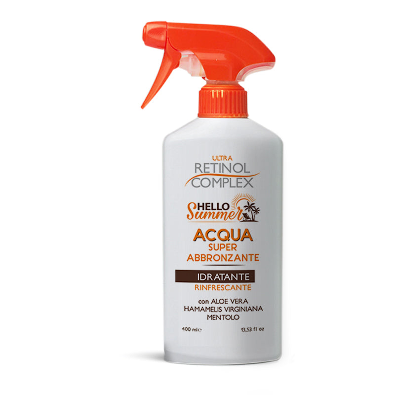 RETINOL COMPLEX ACQUA SUPER ABBRONZANTE IDRATANTE RINFRESCANTE 400ml