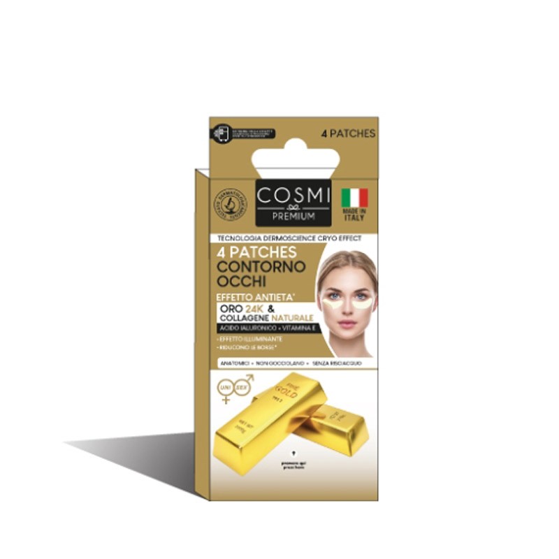 COSMI PREMIUM PATCHES CONTORNO OCCHI ORO 24K