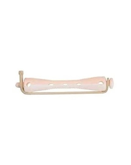 BIGODINI PERMANENTE ROSA/BIANCO 7mm 12pz