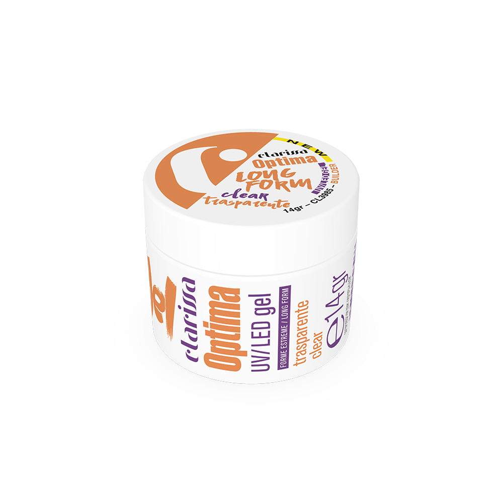 CLARISSA OPTIMA GEL LONG FORM TRASPARENTE 14gr