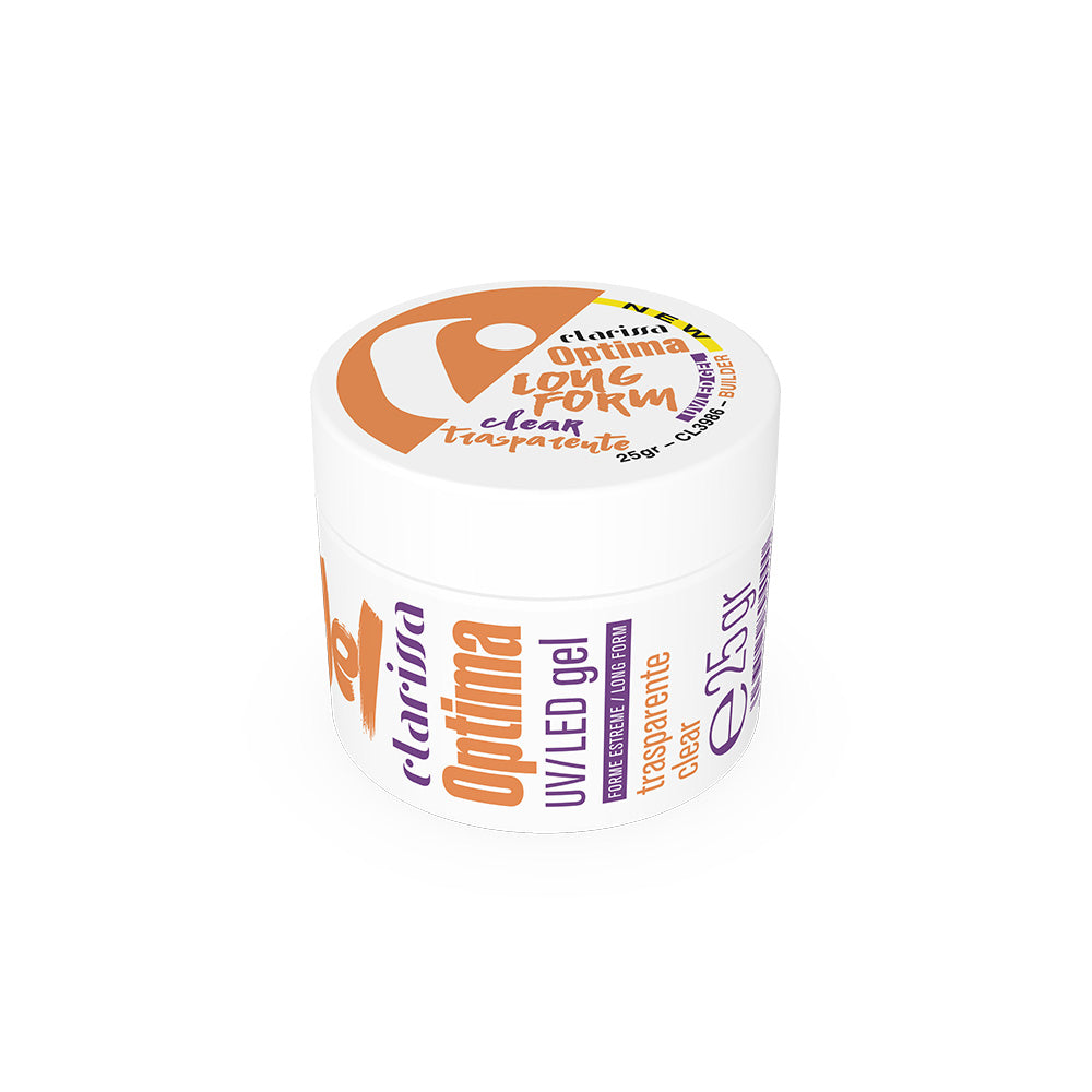 CLARISSA OPTIMA GEL LONG FORM TRASPARENTE 25gr