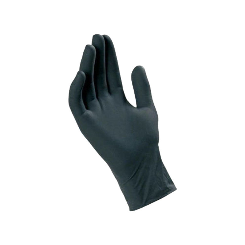 RO.IAL. GUANTI IN NITRILE NERI SENZA POLVERE AQL 1.5