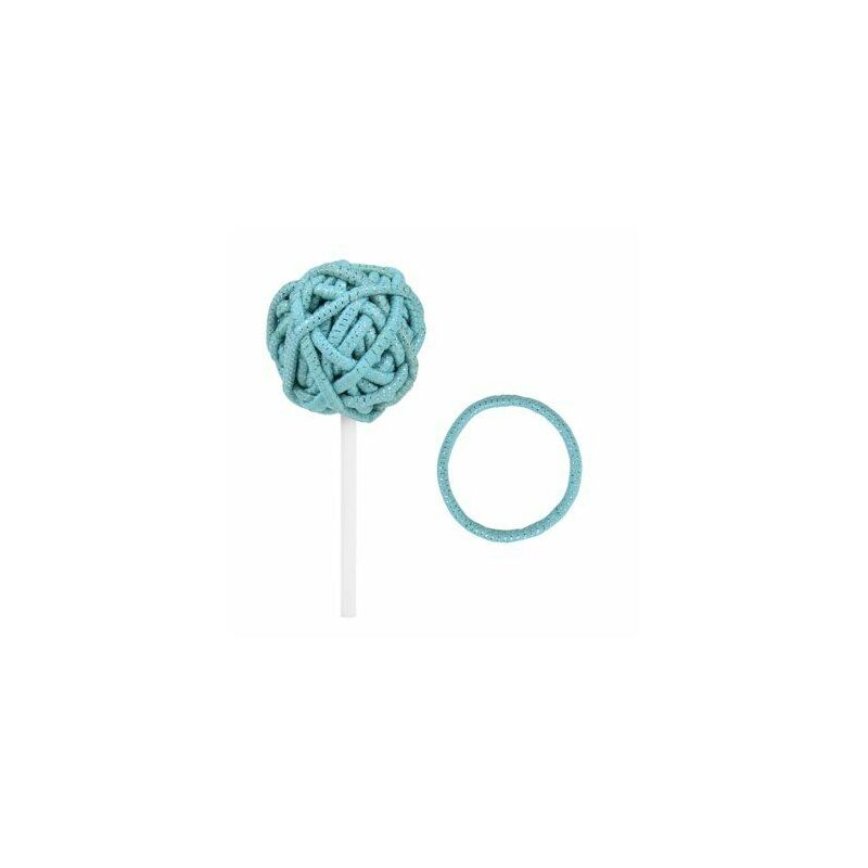 ELASTICI PER CAPELLI COLORATI LOLLIPOPS 24pz