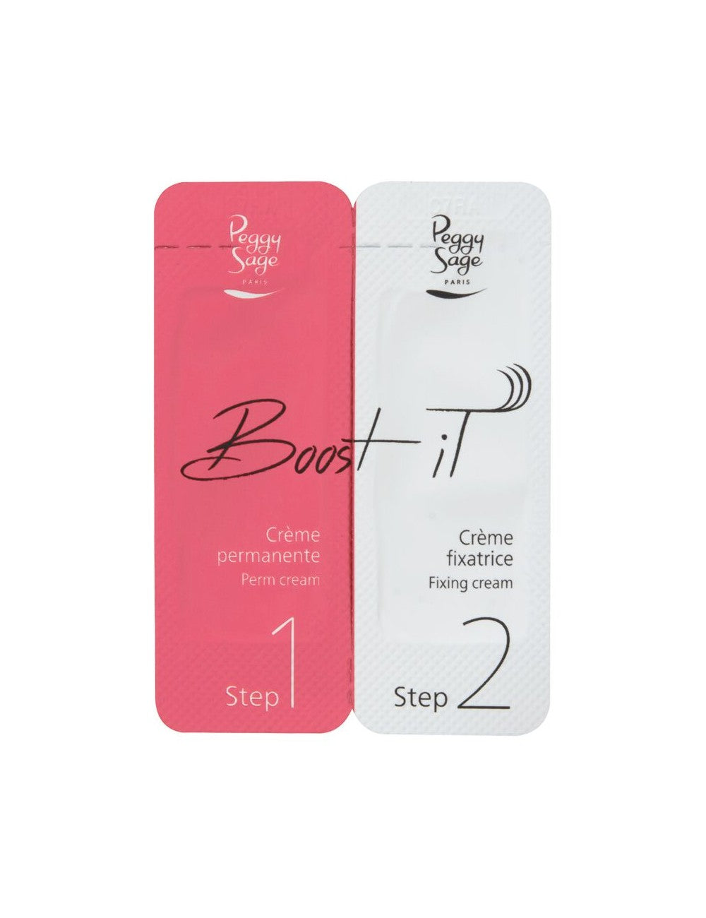 PEGGY SAGE SET PERMANENTE CIGLIA CREMA + FISSANTE 10 APPLICAZIONI