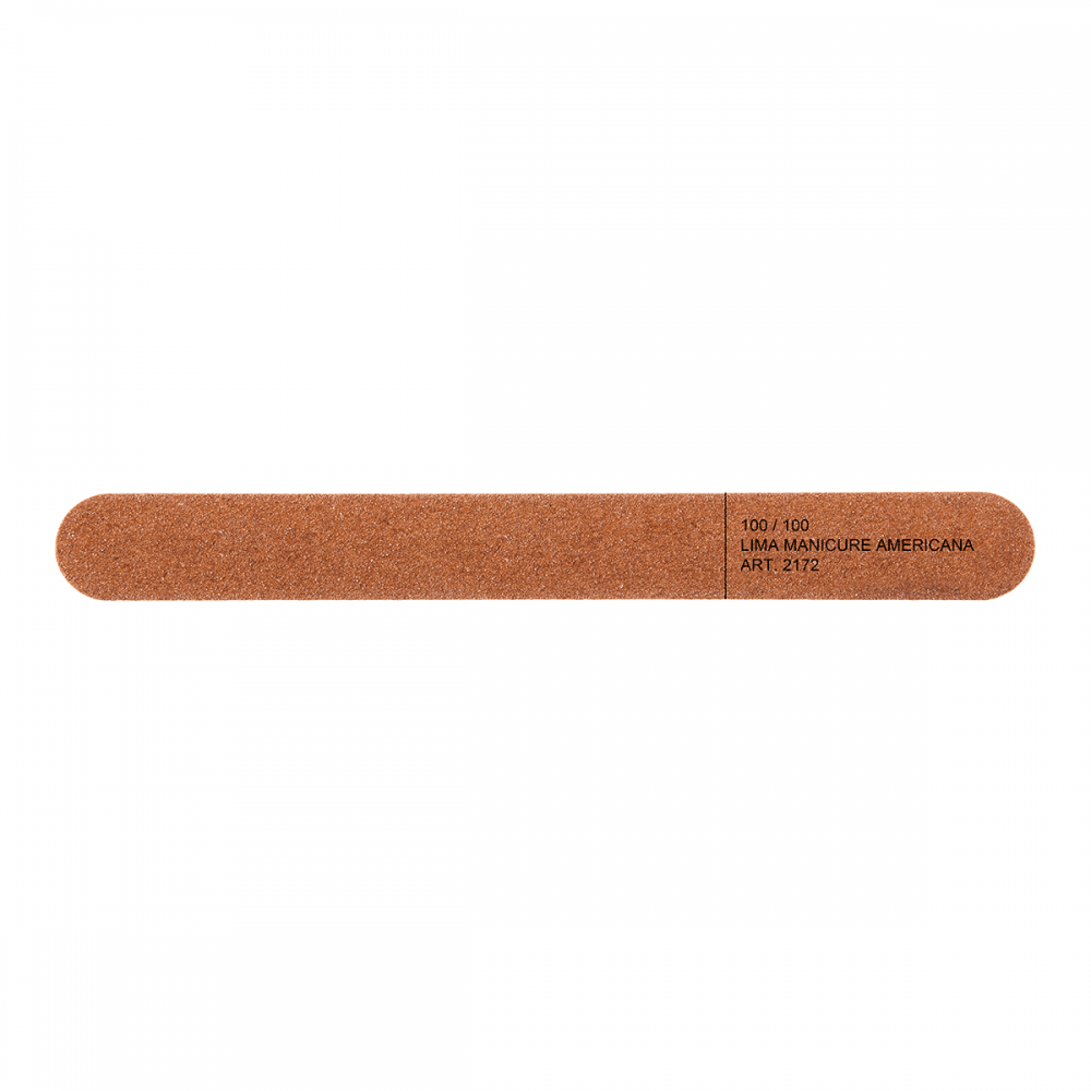 LIMA MANICURE AMERICANA MARRONE 100/100 12pz