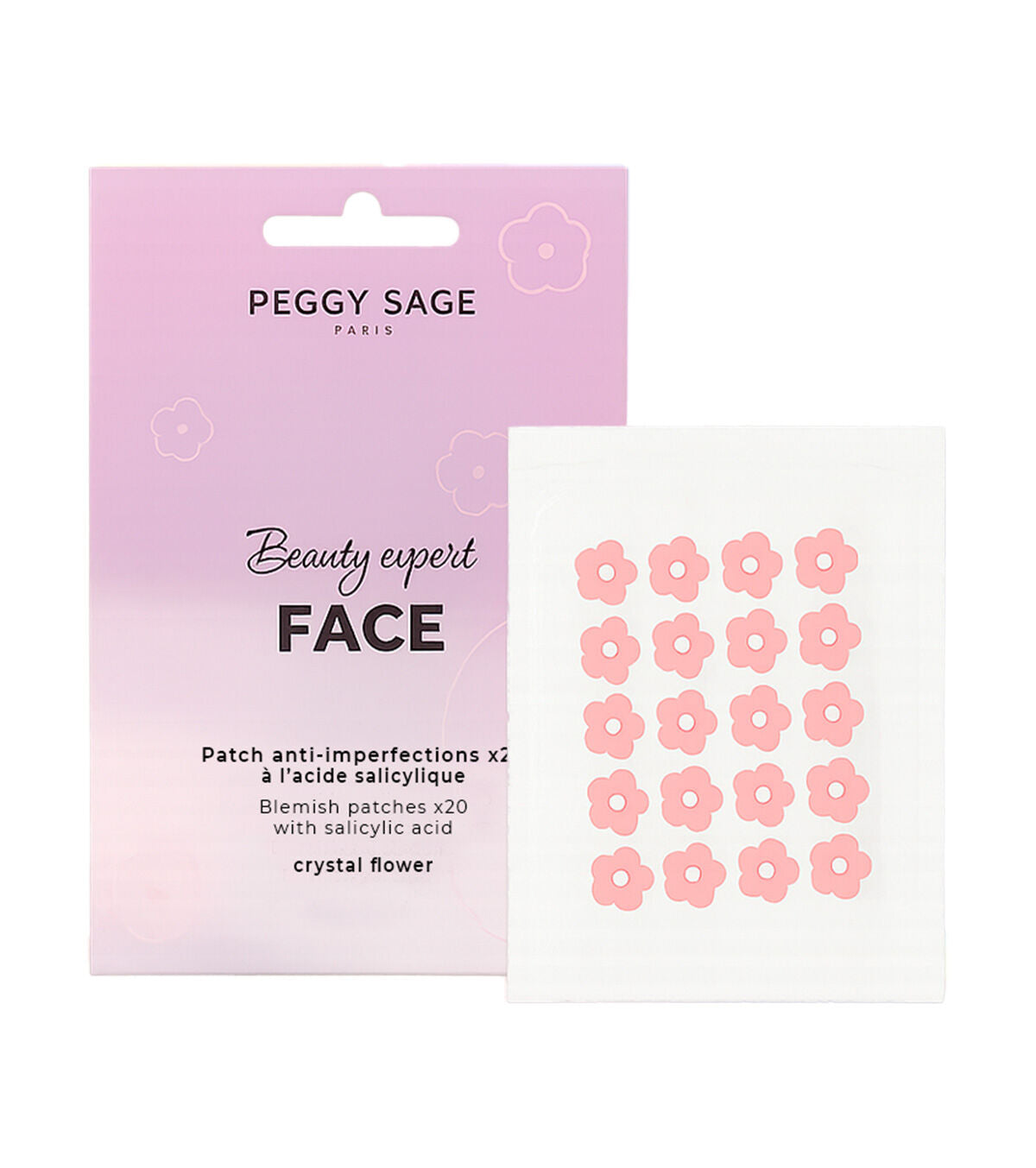 PEGGY SAGE 20 PATCH PER INESTETISMI CRYSTAL FLOWER