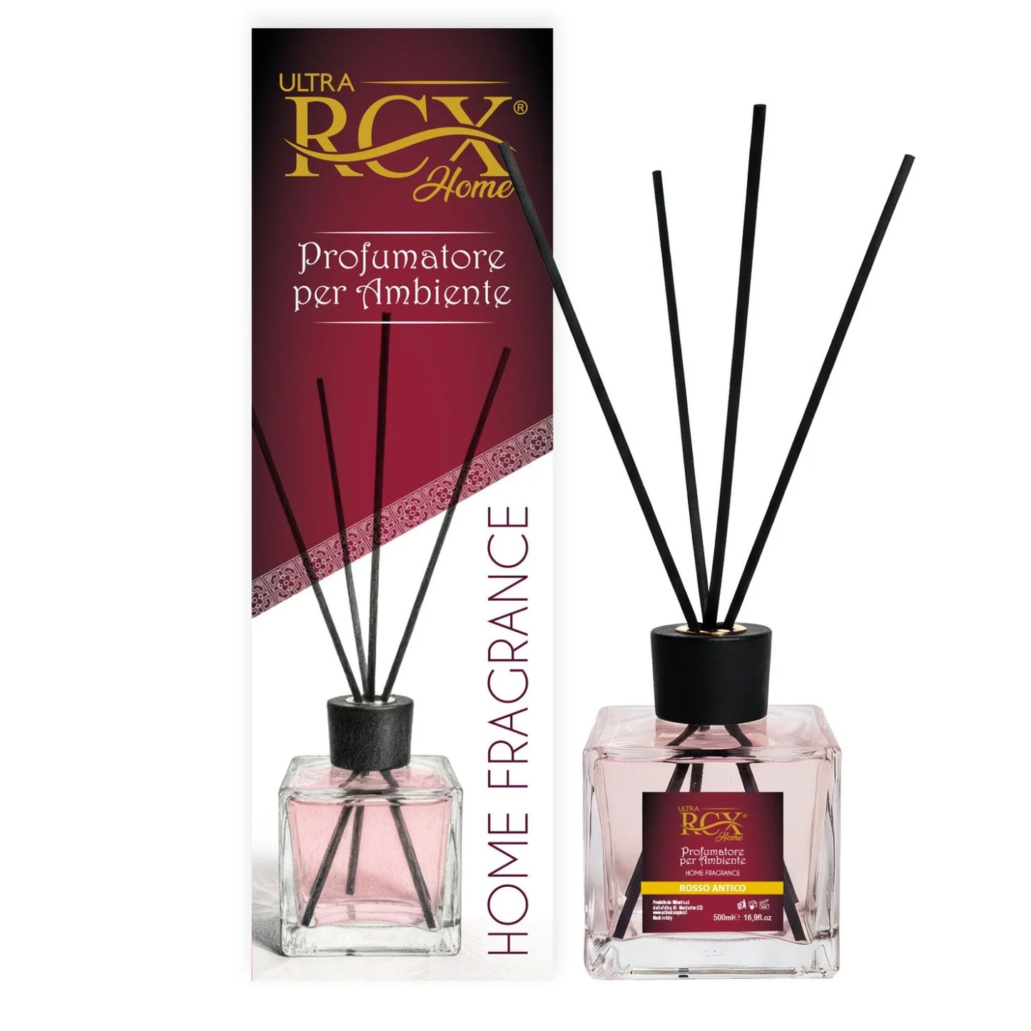 Profumatore Ambiente Rosso Antico 500 ml RCX Home