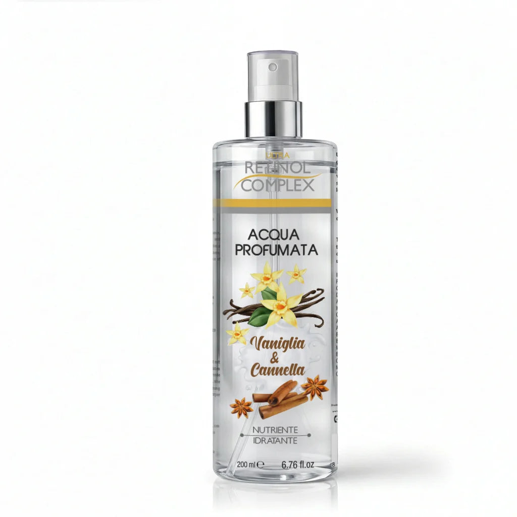 Retinol Complex Acqua Profumata Corpo Vaniglia e Cannella 200ml