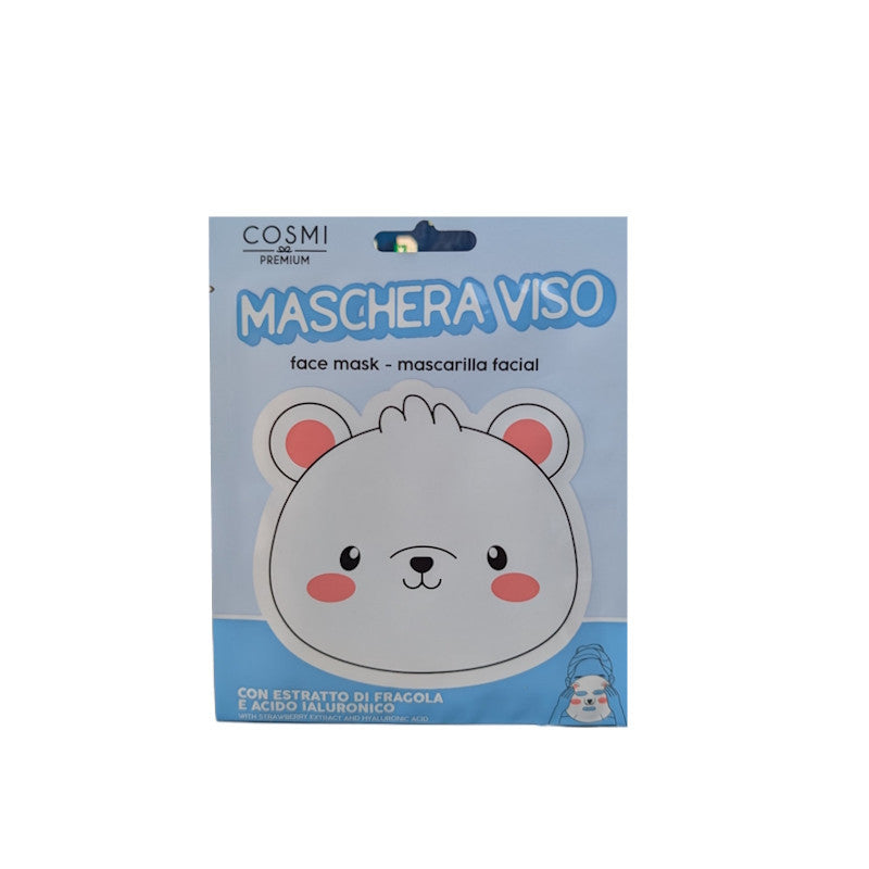 COSMI MASCHERA VISO IN TESSUTO GATTINO