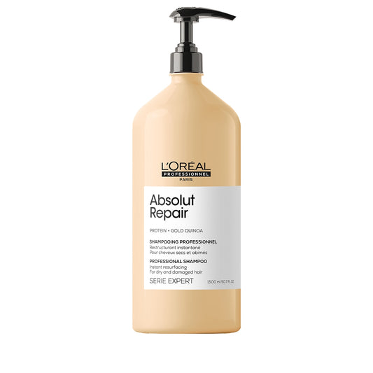 SHAMPOO ABSOLUT REPAIR PROTEIN + GOLD QUINOA 1,5l