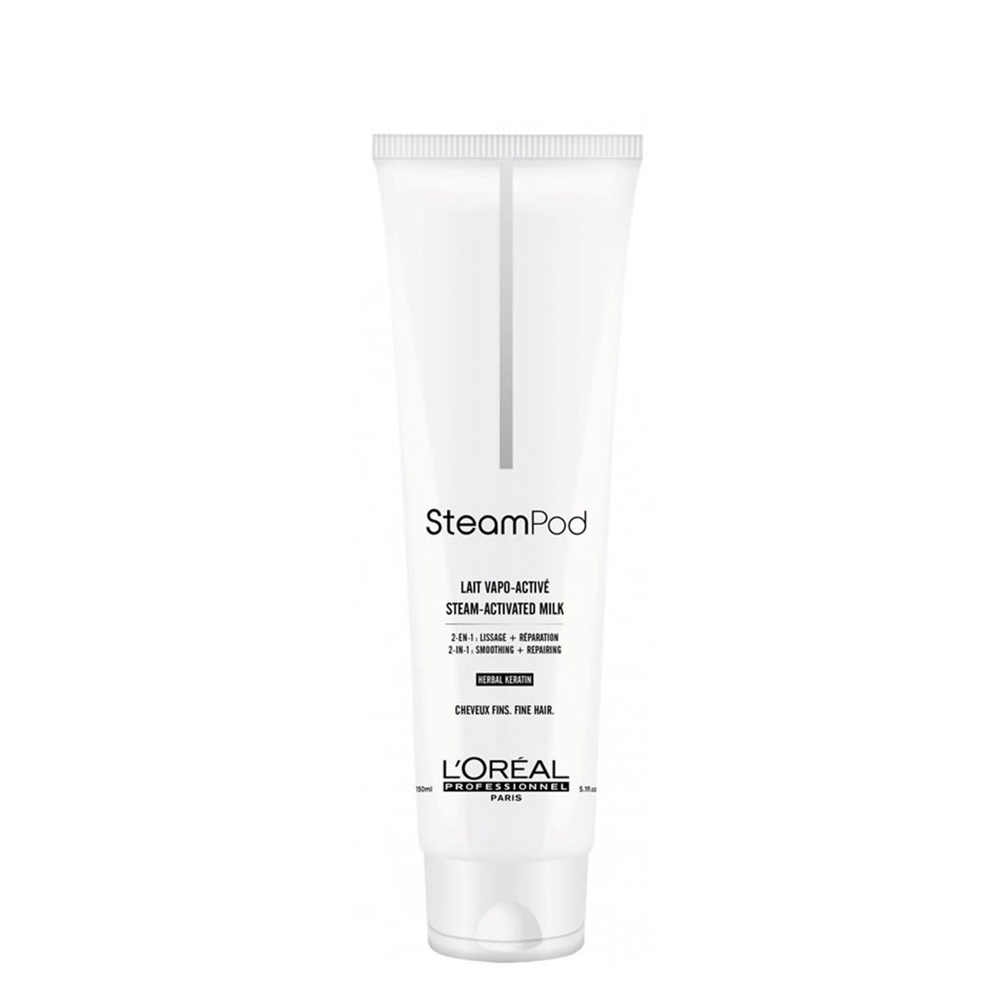 STEAM POD LATTE DISCIPLINANTE CAPELLI FINI 150ml L'OREAL