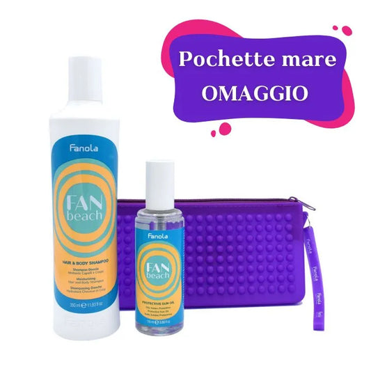 Shampoo Doccia Idratante Capelli e Corpo + Olio Solare Protettivo + POCHETTE MARE OMAGGIO