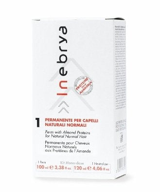 KIT PERMANENTE MONODOSE 1 - CAPELLI NATURALI - 100 ML + 120ML