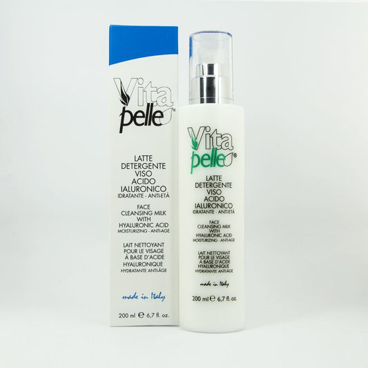 LATTE DETERGENTE ACIDO IALURONICO 200ML VITAPELLE