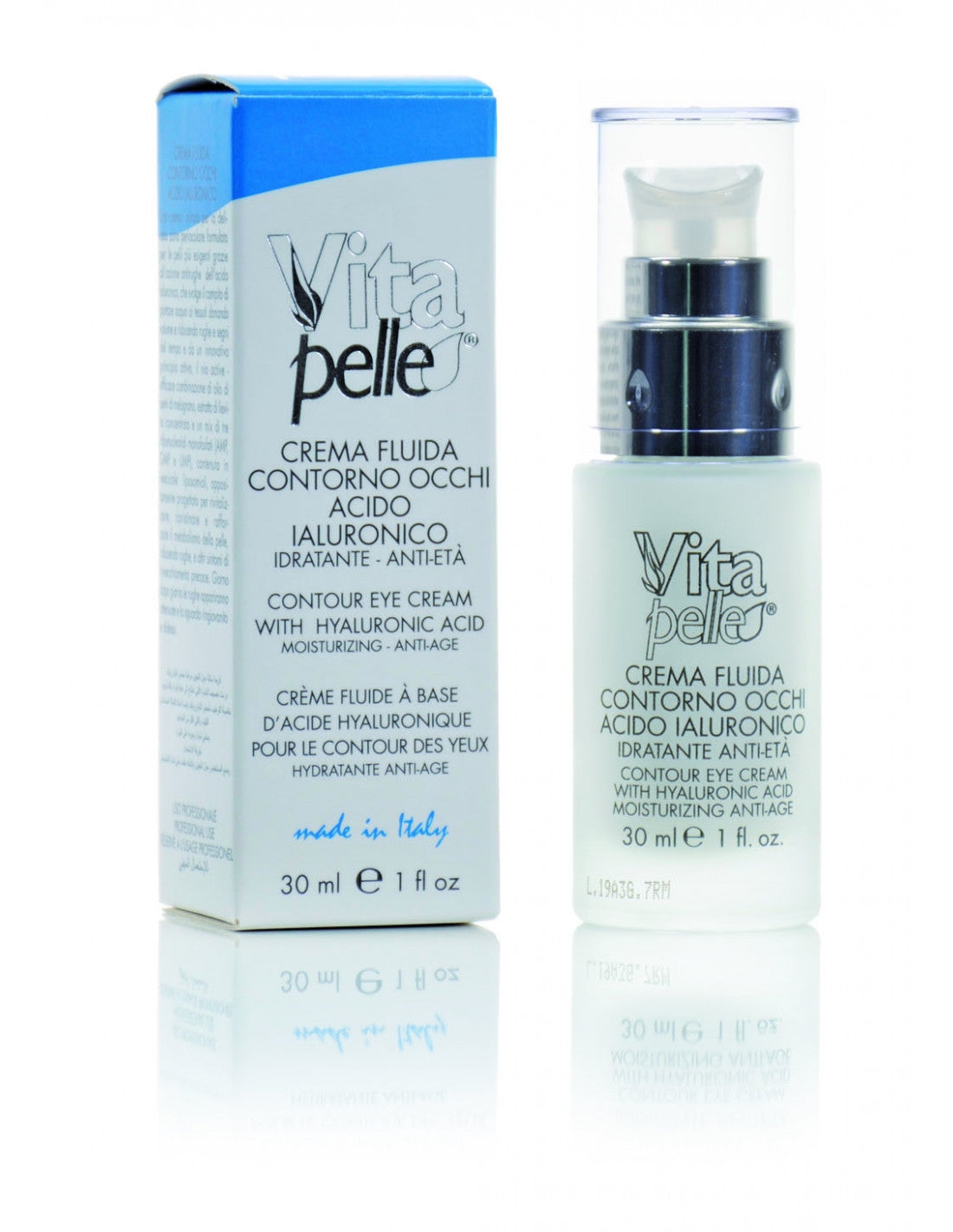 CREMA FLUIDA CONTORNO OCCHI ACIDO IALURONICO 200ml