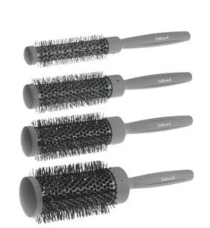 KIT 4 SPAZZOLE TURMALINA GRIGIO ART.8452382