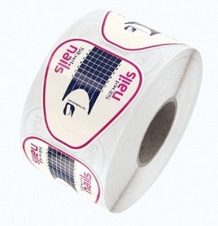 NAIL FORMS BOX 500PZ. ART.6101060