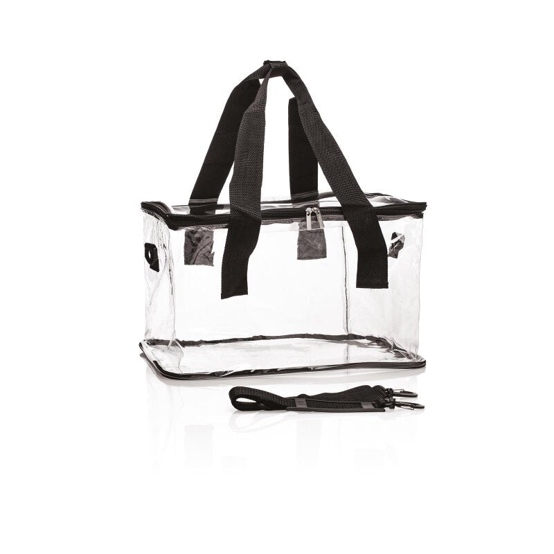 BORSA MAXI TRASPARENTE PVC