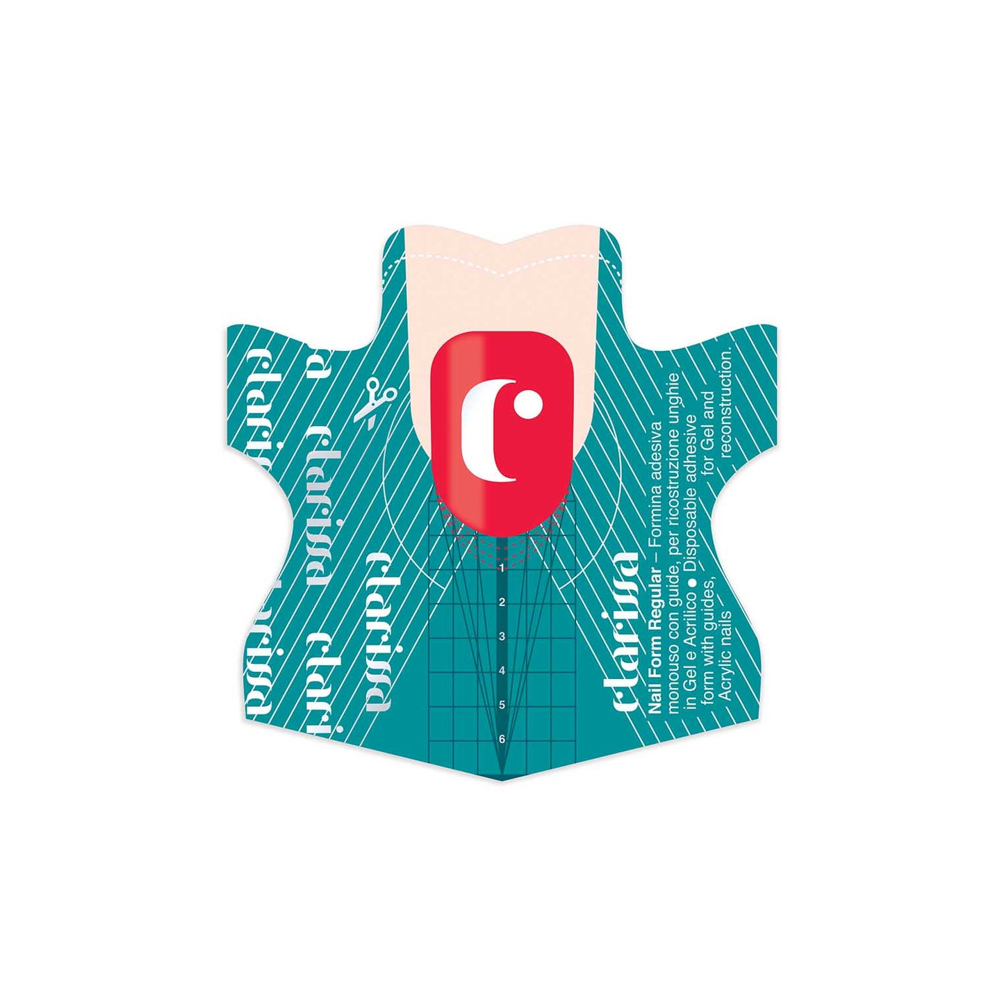 CARTINE UNGHIE REGULAR 100pz CLARISSA NAILS