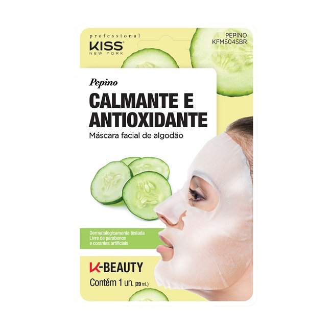 MASCHERA COTONE VISO LENITIVA AL CETRIOLO