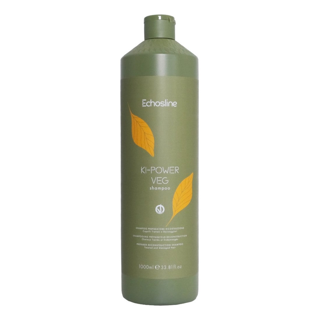KI POWER VEG SHAMPOO RICOSTRUZIONE CAPELLI DANNEGGIATI 1l ECHOS LINE