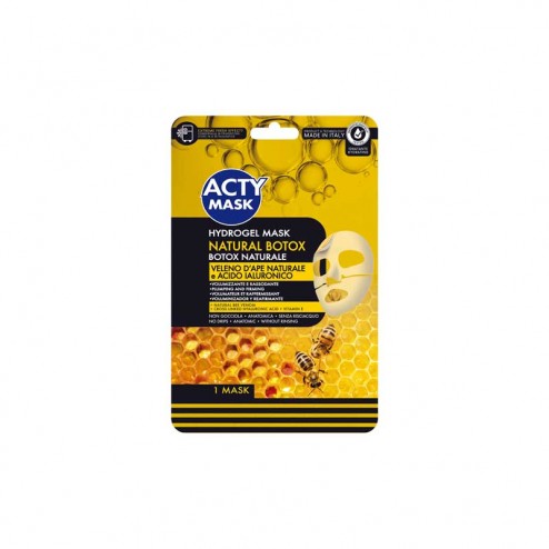 MASCHERA VISO HYDROGEL BOTOX VELENO D'APE