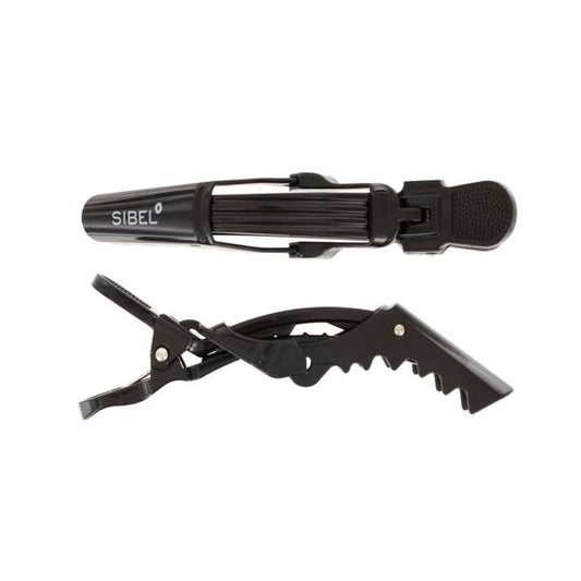 SIBEL CLIP COCCODRILLO 14CM PER CAPELLI 3PZ