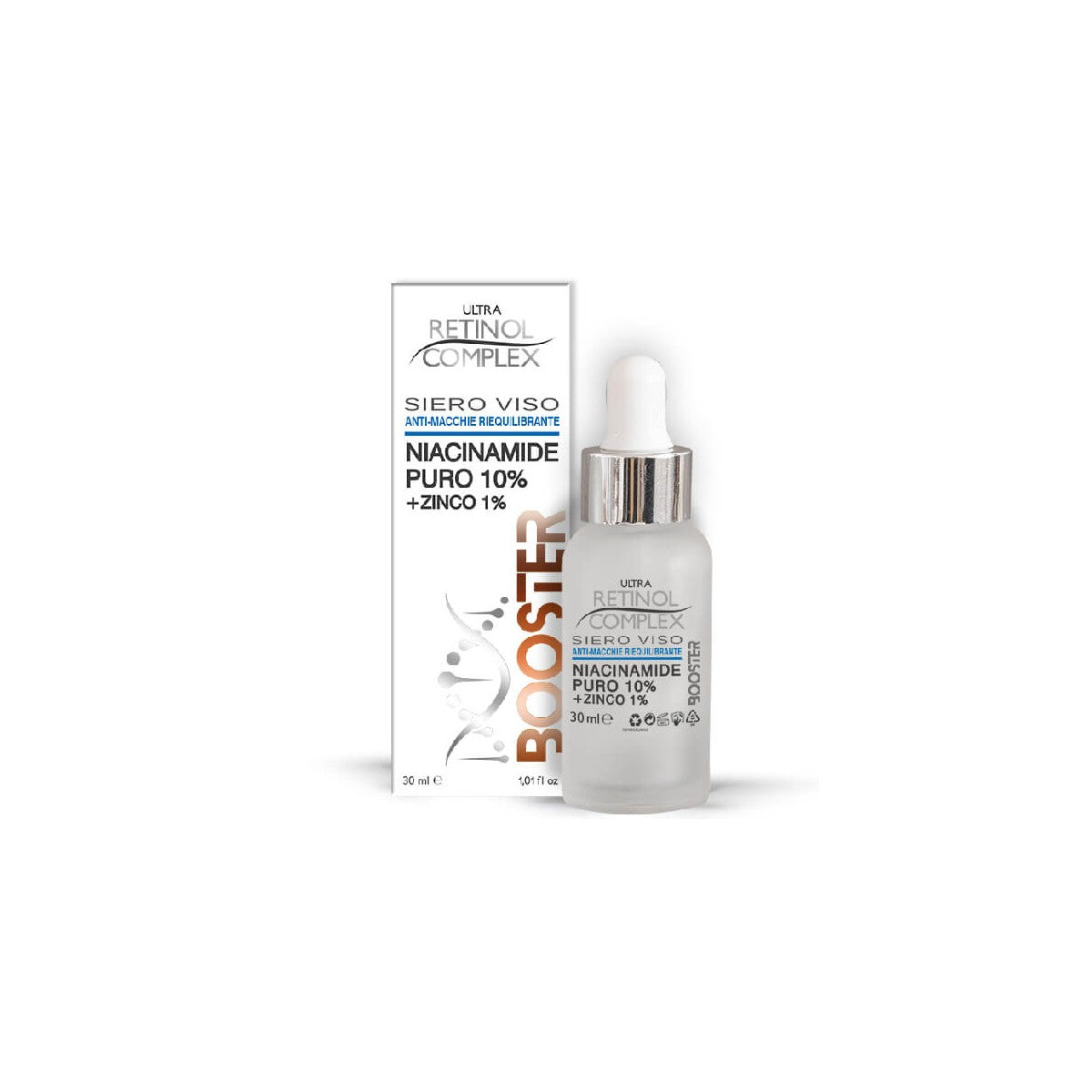 RETINOL COMPLEX BOOSTER SIERO VISO ANTI MACCHIA RIEQUILIBRANTE 30ml