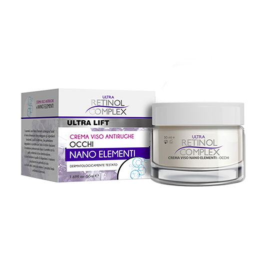 RETINOL COMPLEX ULTRA LIFT NANO ELEMENTI CREMA VISO ANTIRUGHE OCCHI 50ml