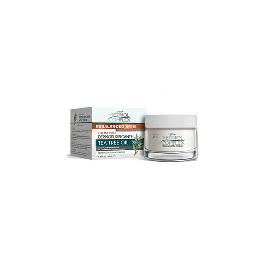 RETINOL COMPLEX REBALANCED SKIN TEA TREE OIL CREMA VISO DERMOPURIFICANTE 50ml