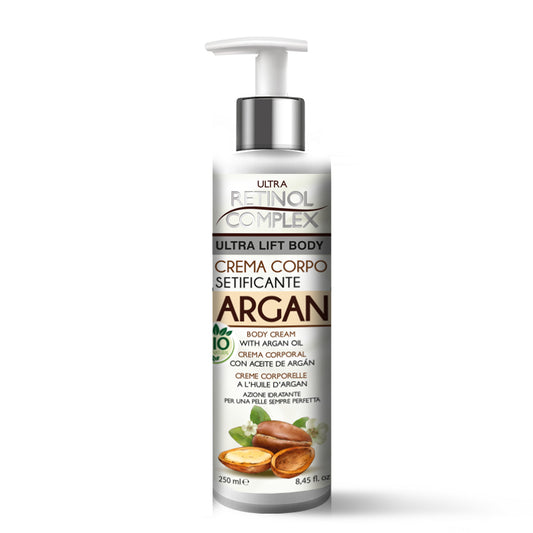 RETINOL COMPLEX ULTRA LIFT BODY CREMA CORPO SETIFICANTE ALL'ARGAN 250ml