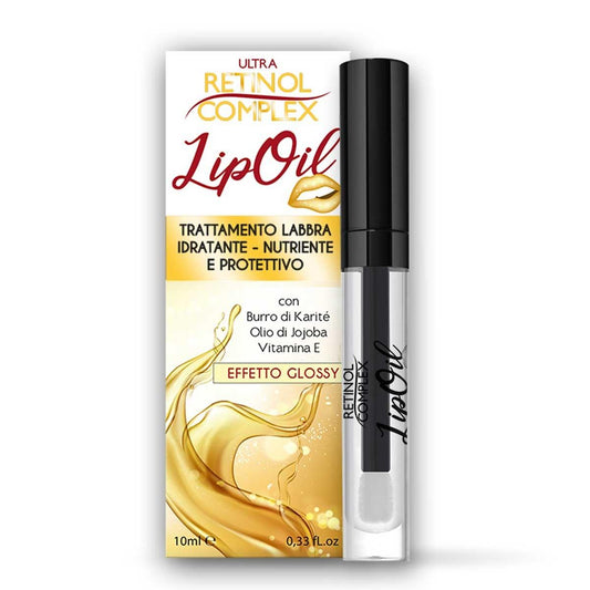 RETINOL COMPLEX LIP OIL TRATTAMENTO LABBRA IDRATANTE NUTRIENTE E PROTETTIVO 10ml