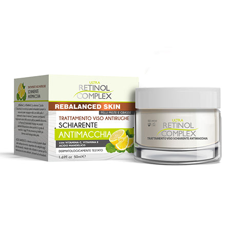 RETINOL COMPLEX REBALANCED SKIN TRATTAMENTO VISO ANTIRUGHE SCHIARENTE 50ml