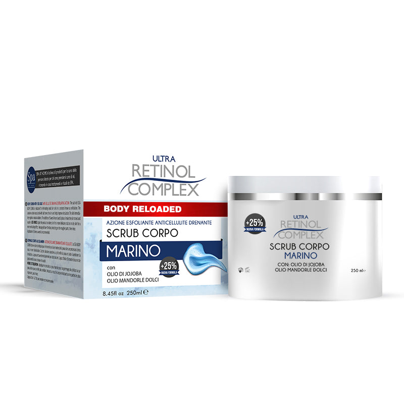 RETINOL COMPLEX BODY RELOADED SCRUB CORPO MARINO 250ml