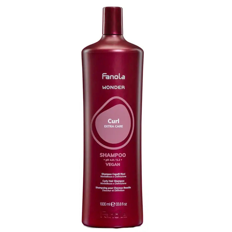 Fanola Wonder Curl Shampoo capelli ricci Vegan 1l