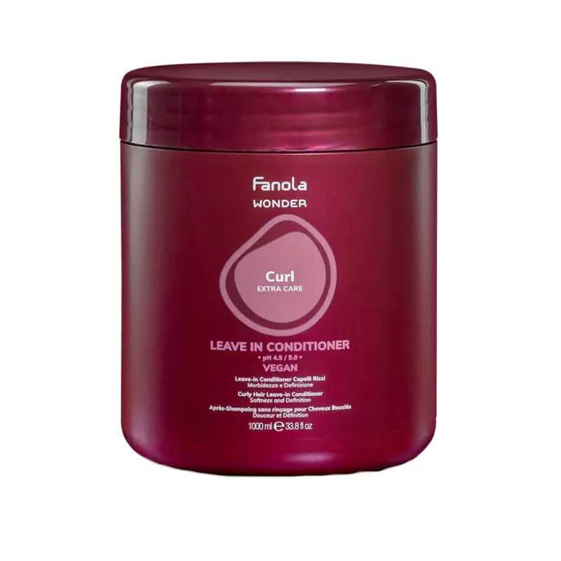 Fanola Wonder Curl Conditioner senza risciacquo capelli ricci Vegan 1kg