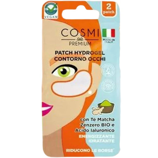 COSMI PATCH CONTORNO OCCHI HYDROGEL TE' MATCHA E VITAMINA C