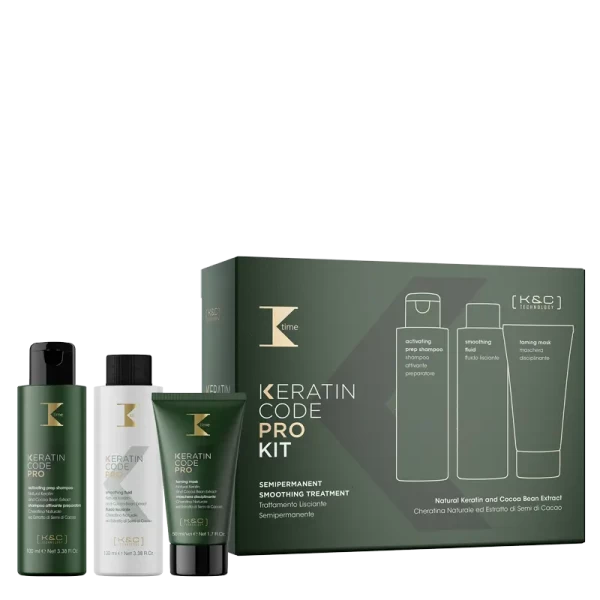 K-TIME KERATIN CODE PRO KIT TRATTAMENTO LISCIANTE ALLA CHERATINA