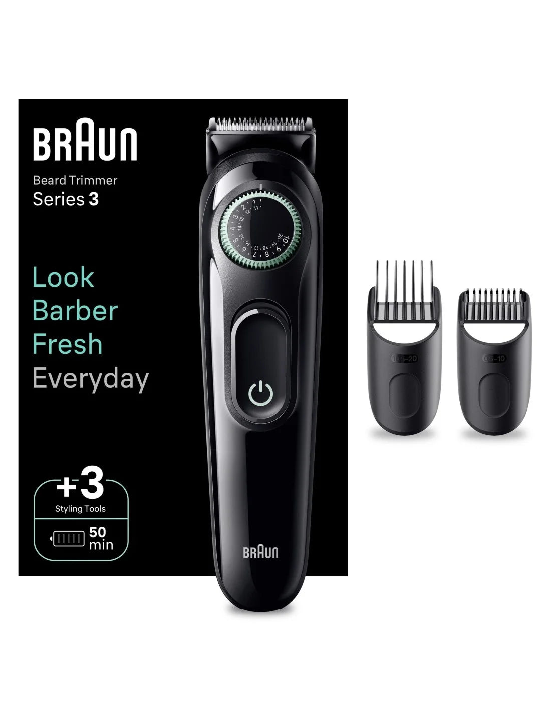 REGOLABARBA BEARD TRIMMER SERIES 3 BRAUN