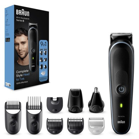 REGOLABARBA BEARD TRIMMER ALL IN ONE KIT SERIES 5 BRAUN