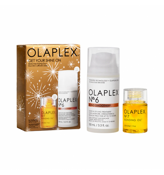 COFANETTO OLAPLEX CAPELLI DANNEGGIATI GET YOUR SHINE ON N.6 + N.7