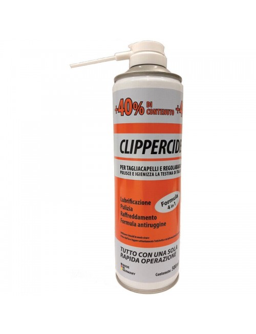 CLIPPERCIDE SPRAY LUBRIFICANTE IGIENIZZANTE TAGLIACAPELLI 500ml
