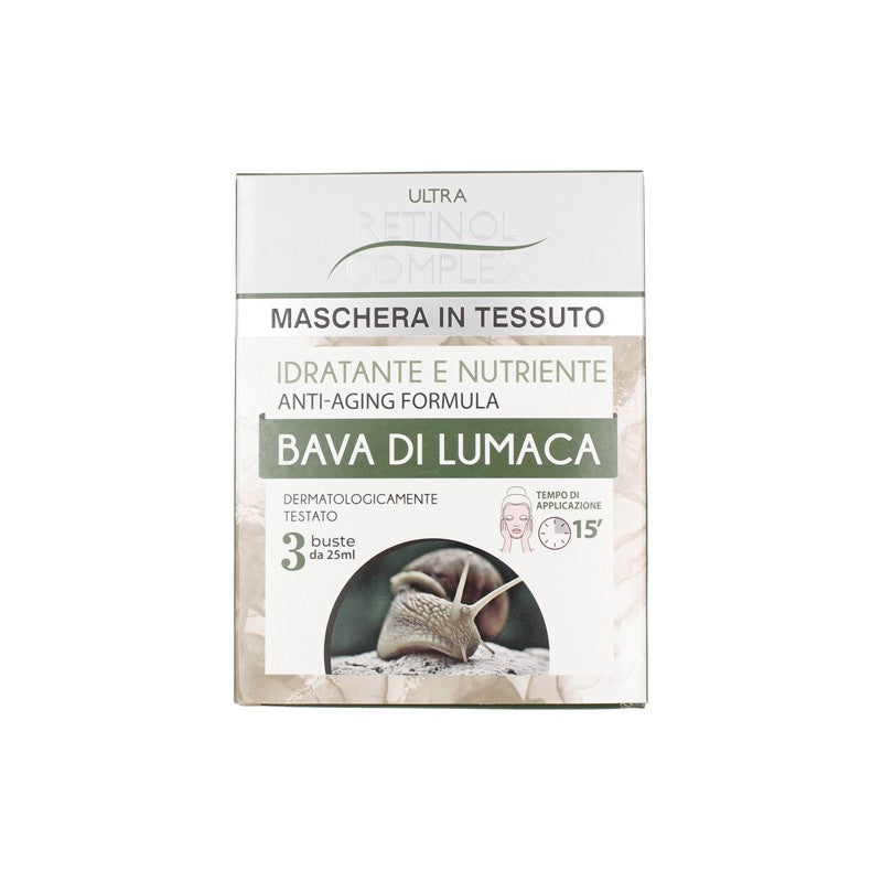 RETINOL COMPLEX MASCHERA IN TESSUTO IDRATANTE ALLA BAVA DI LUMACA