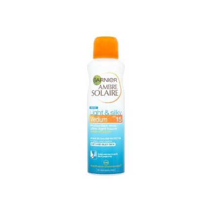 GARNIER AMBRE SOLAIRE SPRAY LATTE PROTETTIVO ULTRA LEGGERO SPF15 150ml