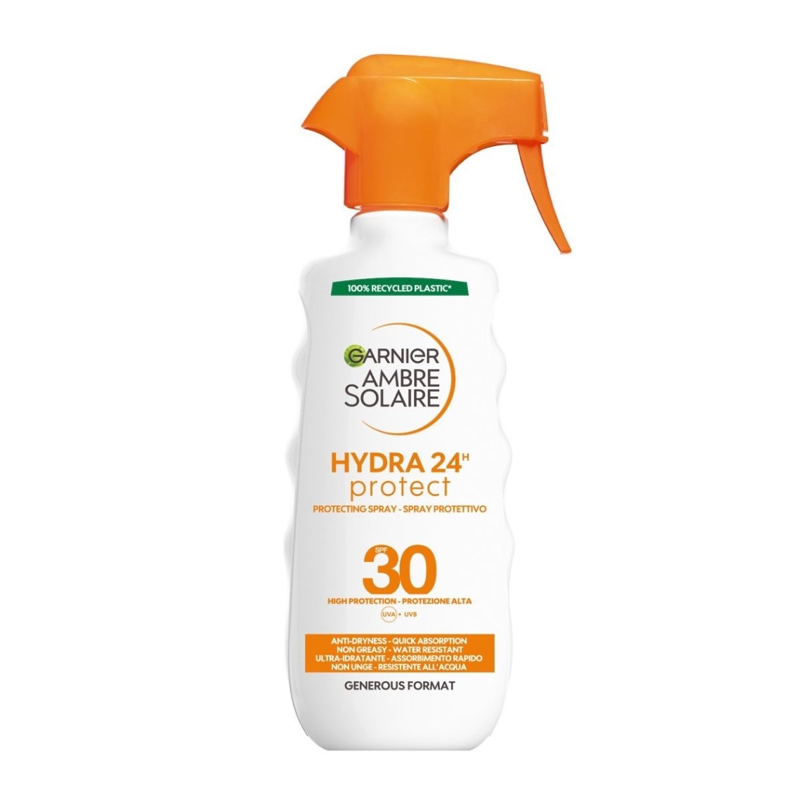 GARNIER AMBRE SOLAIRE HYDRA 24 LATTE PROTETTIVO 30 300ml