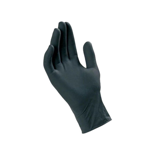 RO.IAL. GUANTI IN NITRILE NERI SENZA POLVERE AQL 1.5