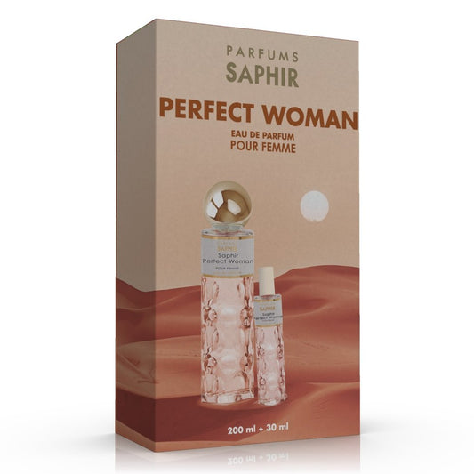 SET REGALO SAPHIR PERFECT WOMAN 200ml + 30ml OMAGGIO